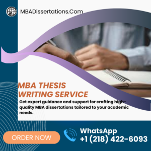 MBA Thesis Writing Service