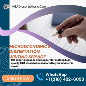 Microeconomics Dissertation Writing Service